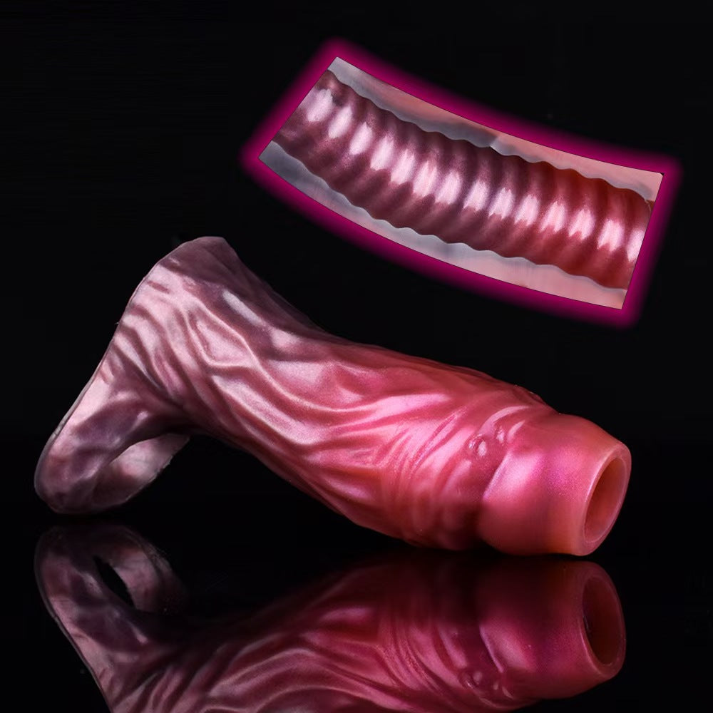 5 Inch Richly Textured Penis Enlargement Sleeves