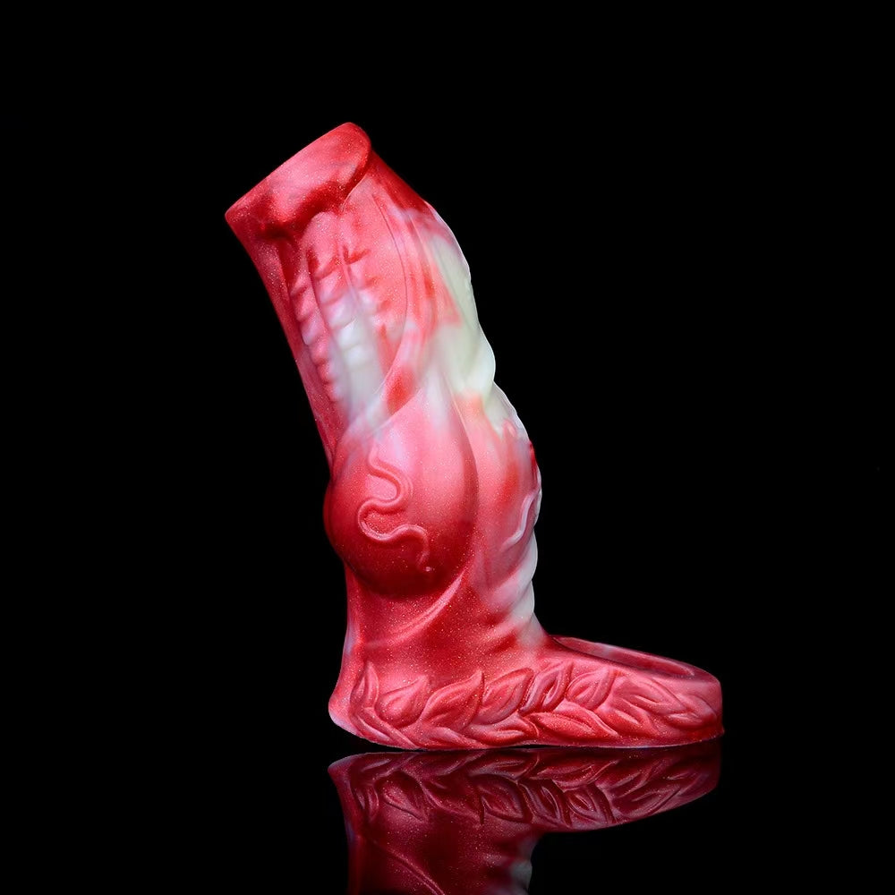 5 Inch Animal Knot Open Penis Sleeve