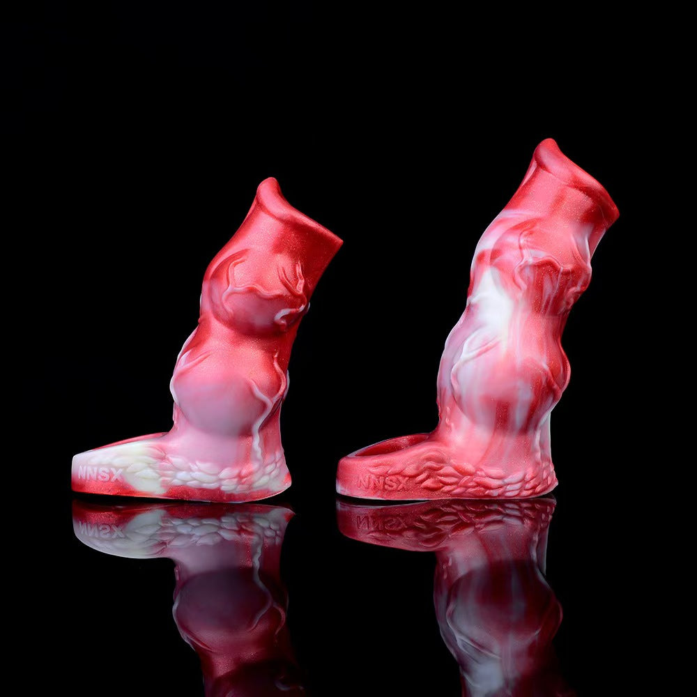 Double Knot Wolf Silicone Penis Sleeve