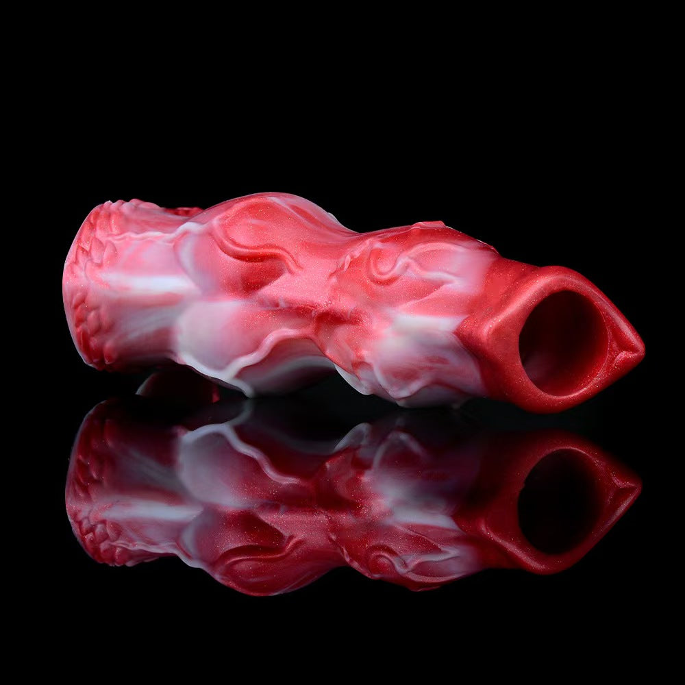 Double Knot Wolf Silicone Penis Sleeve