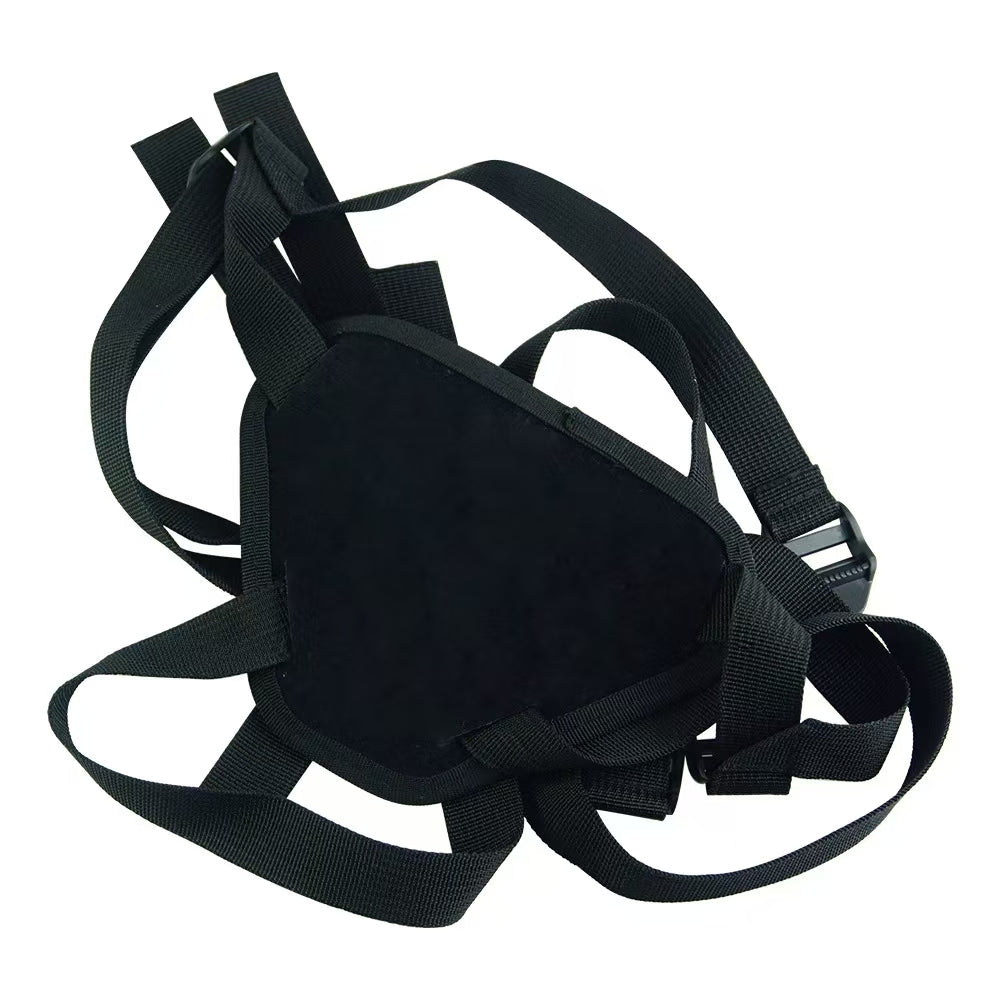 Flashing Three Rings Are Detachable Strap On Harness