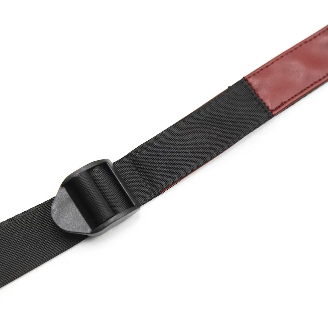 Dark Red Adjustable Binding Strap On Harness