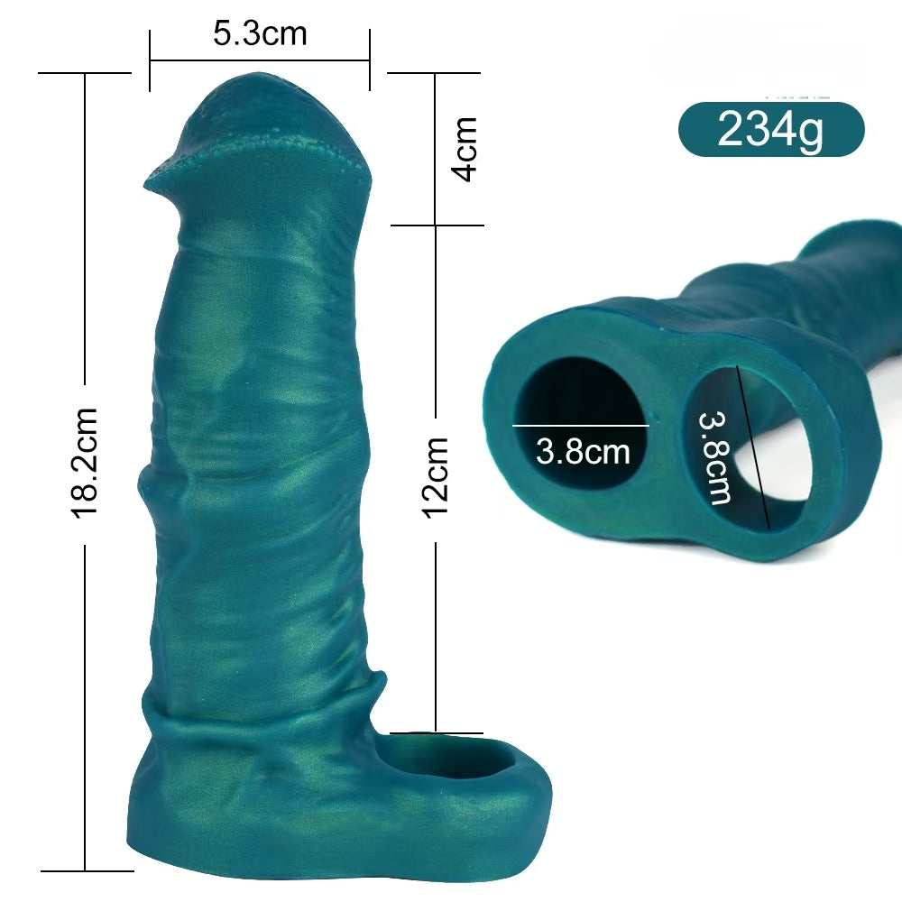 7 Inch Long And Thick Horse Cock Sleeve