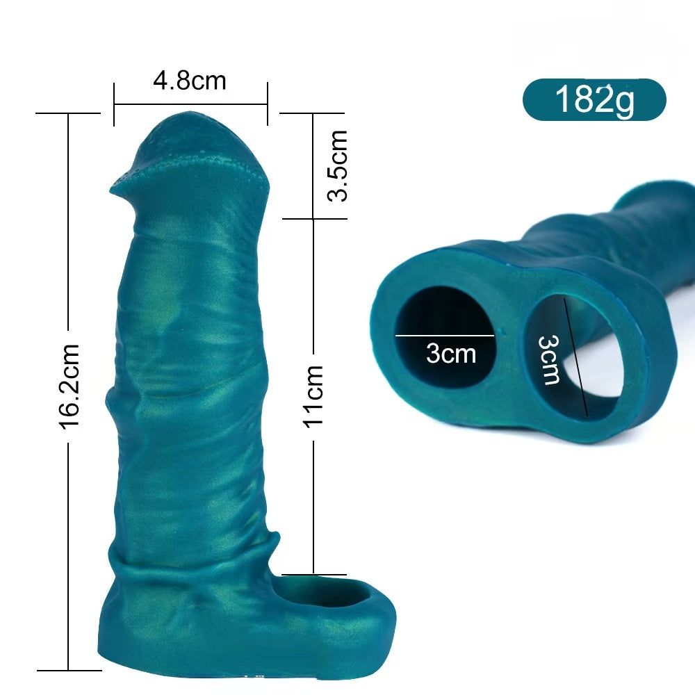 7 Inch Long And Thick Horse Cock Sleeve