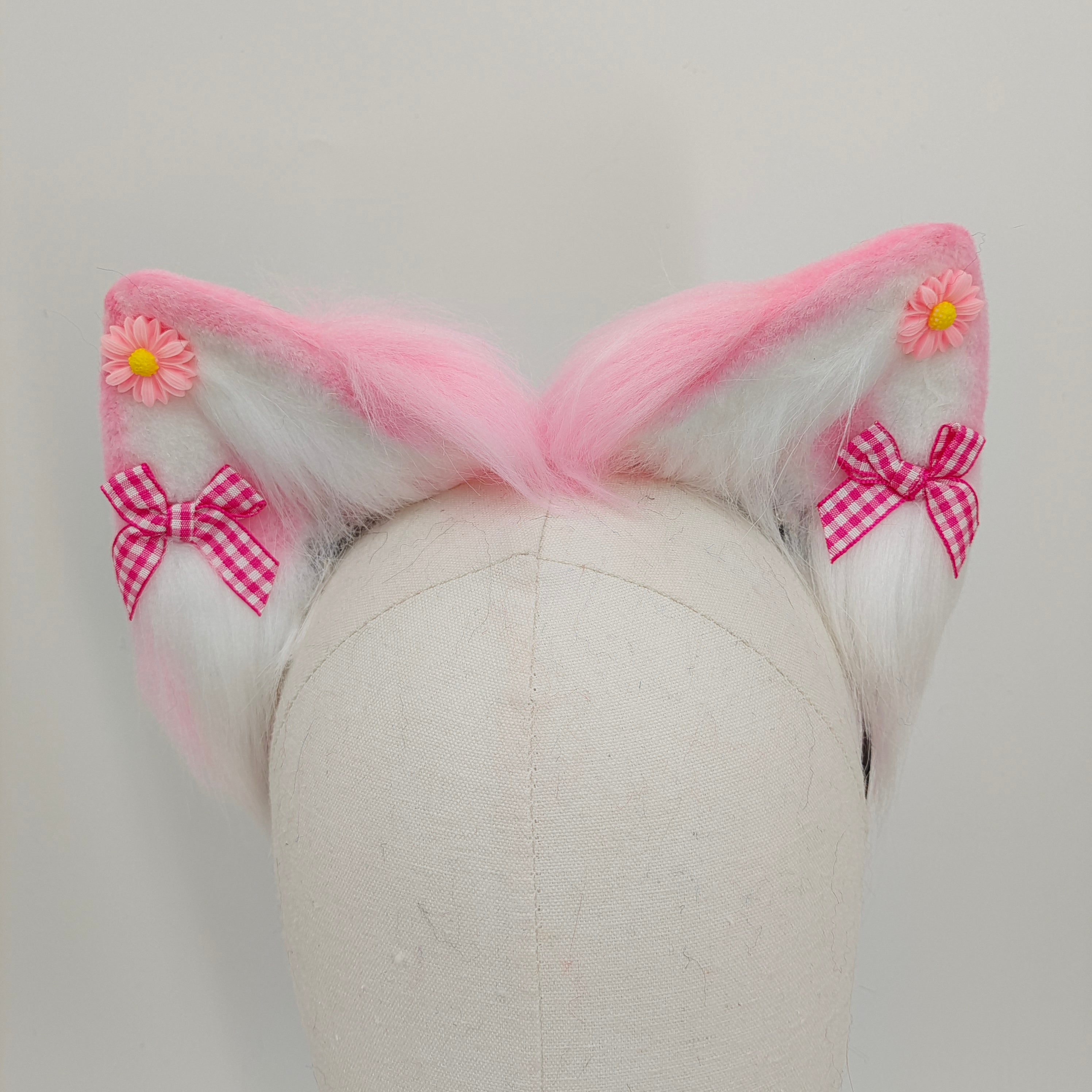 Pink Super Cute Furry Fox Tail Butt Plug