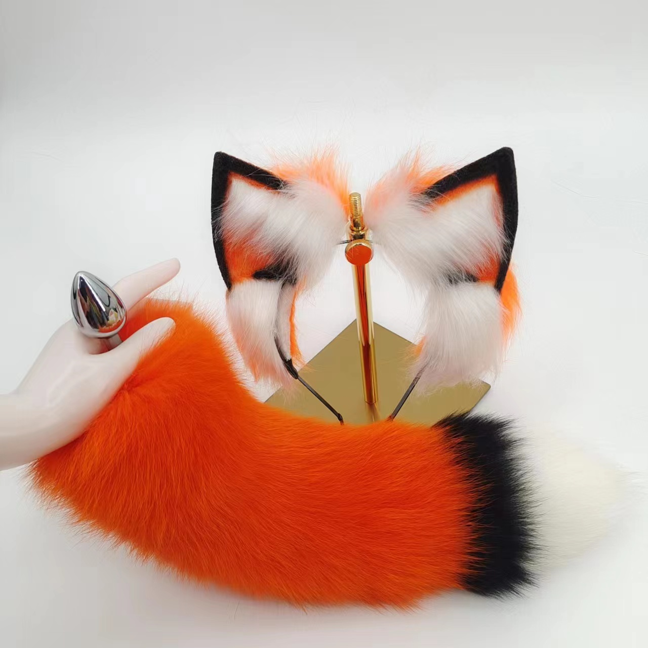 Sexy Role Play Fox Tail Butt Plug