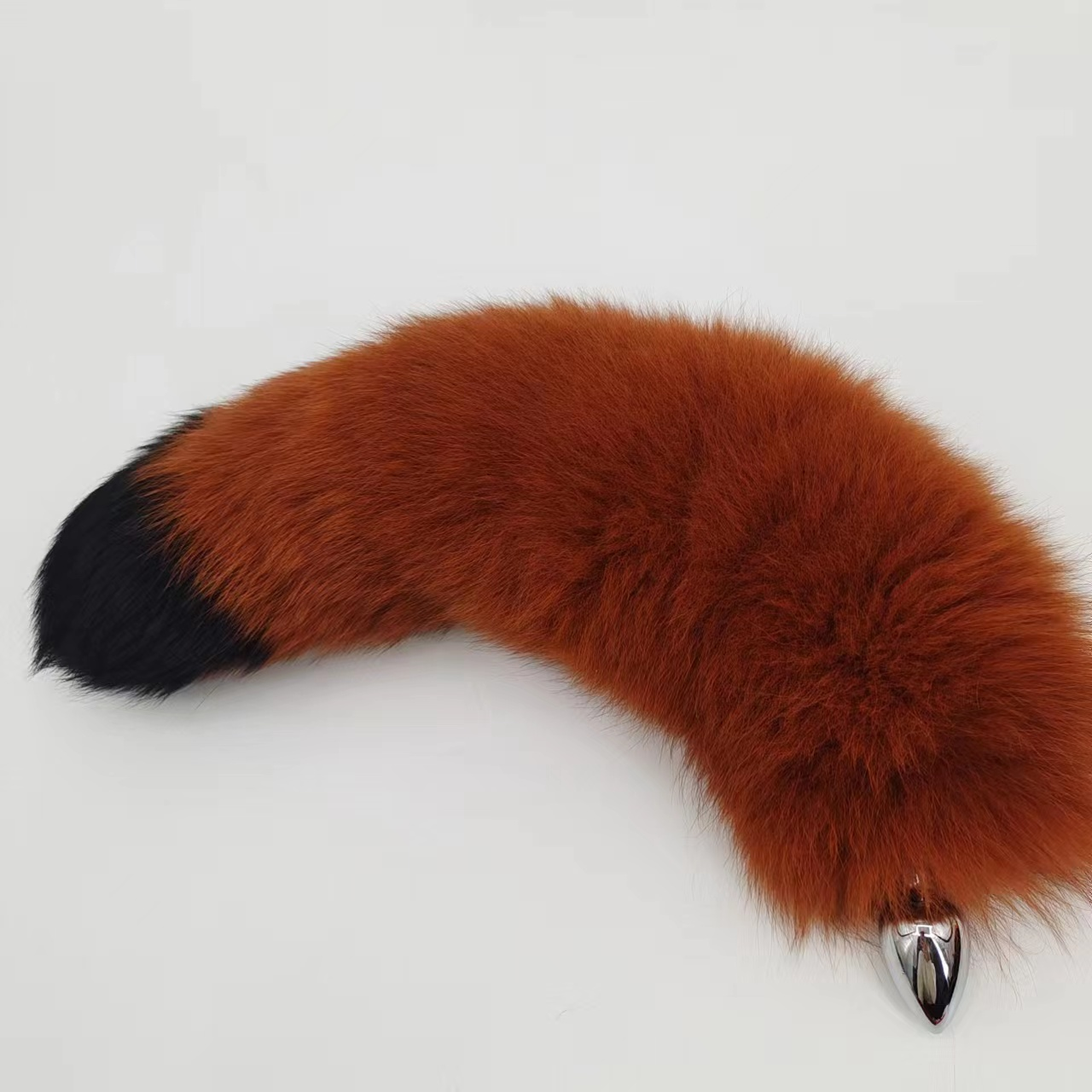 15 Inch Furry Cute Fox Tail Butt Plug