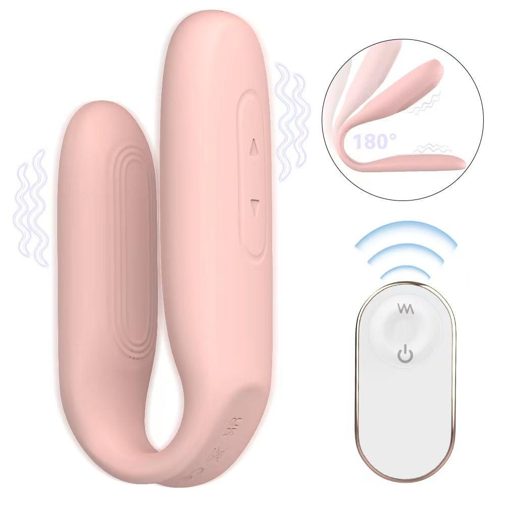 Pink Wearable Dual Head G Spot Vibrator