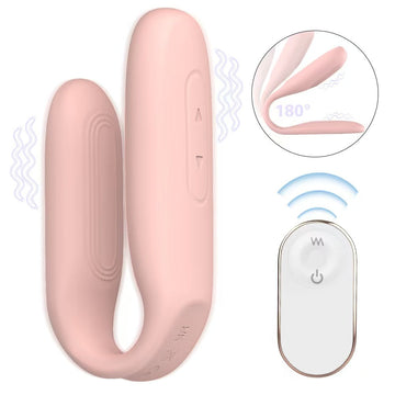 Pink Wearable Dual Head G Spot Vibrator