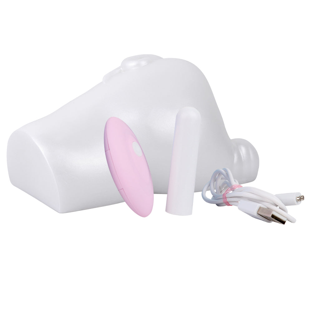 White Pig Silicone Fantasy Vibrating Pocket Pussy