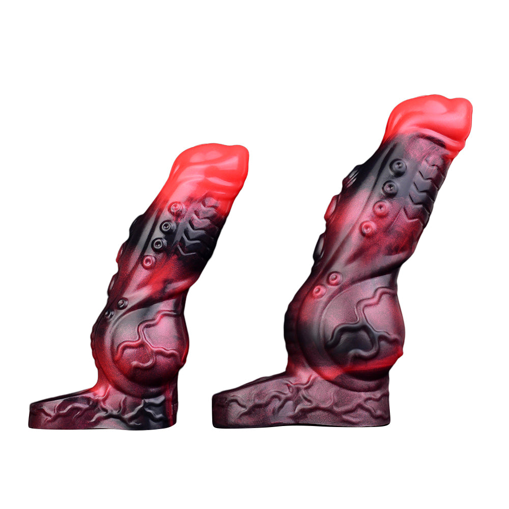 Monster Tentacle Knot Silicone Vibrating Penis Sleeve