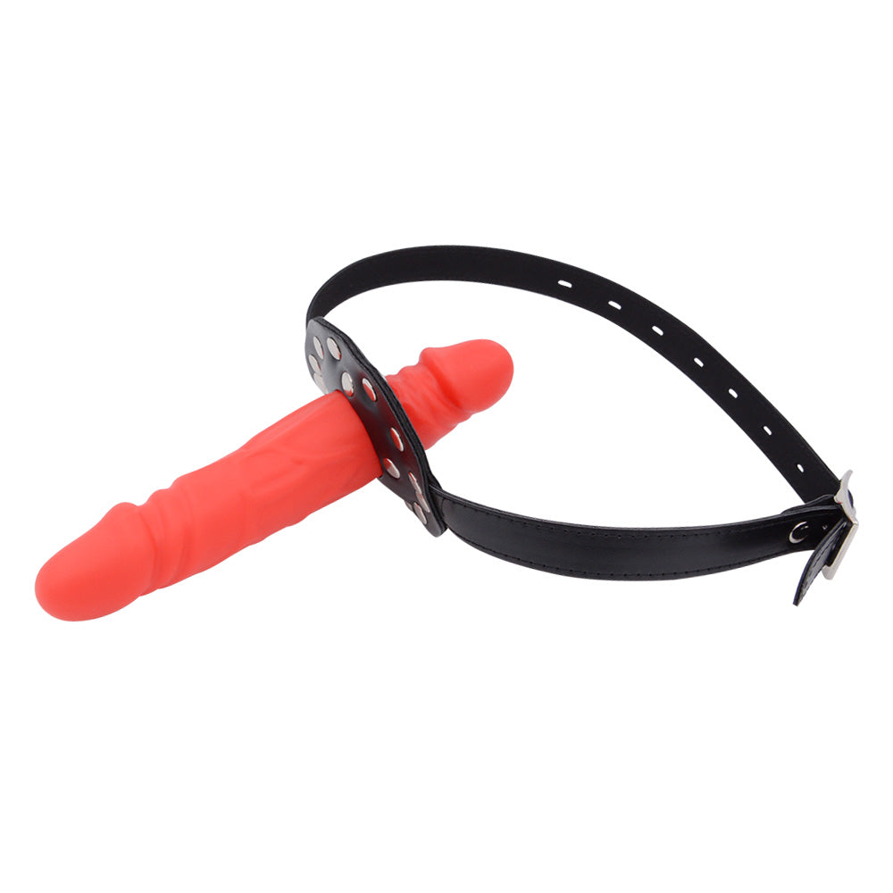 Bondage Custom Double Head BDSM Dildo Gag