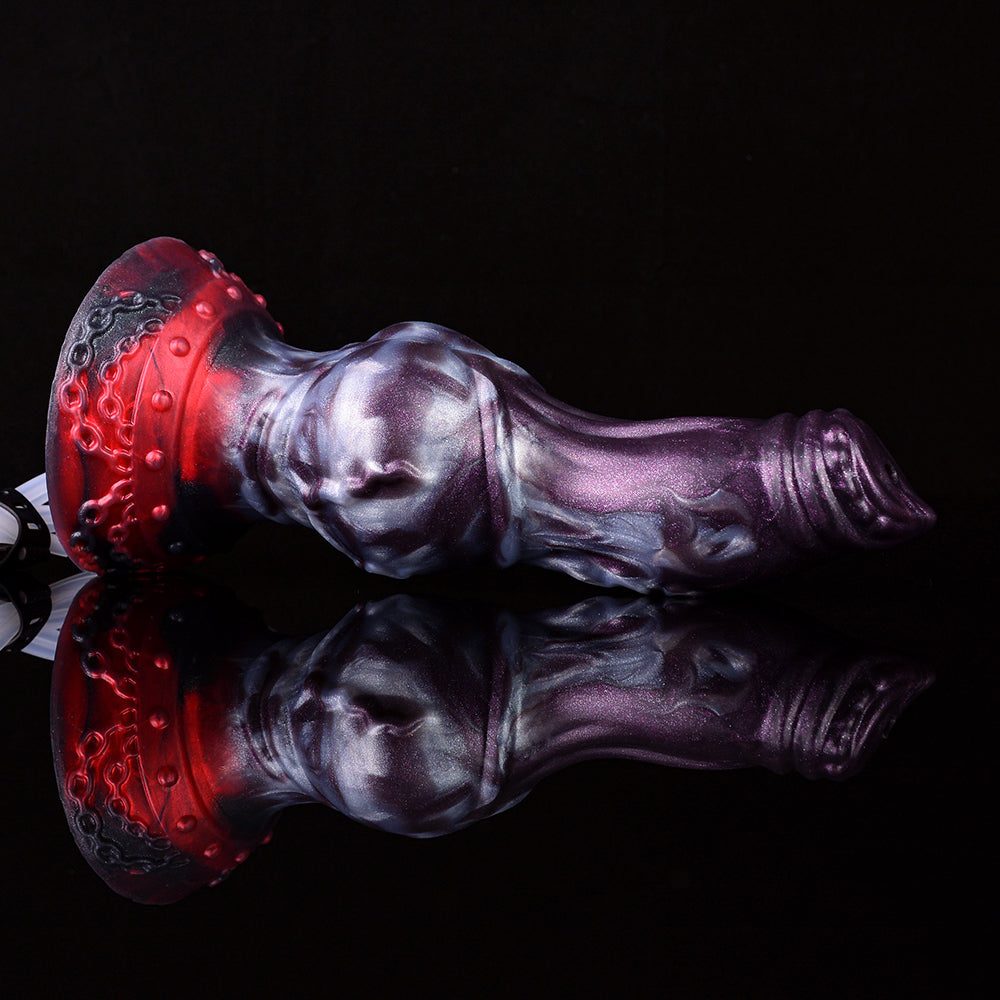 7 Inch Dog Squirting Dildo with Suction Cup