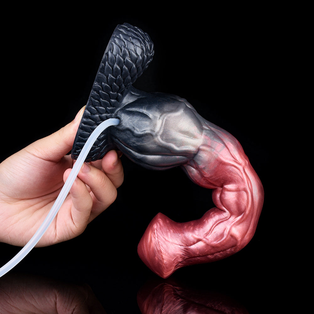 9 Inch Red Strong Horse Ejaculating Dildo