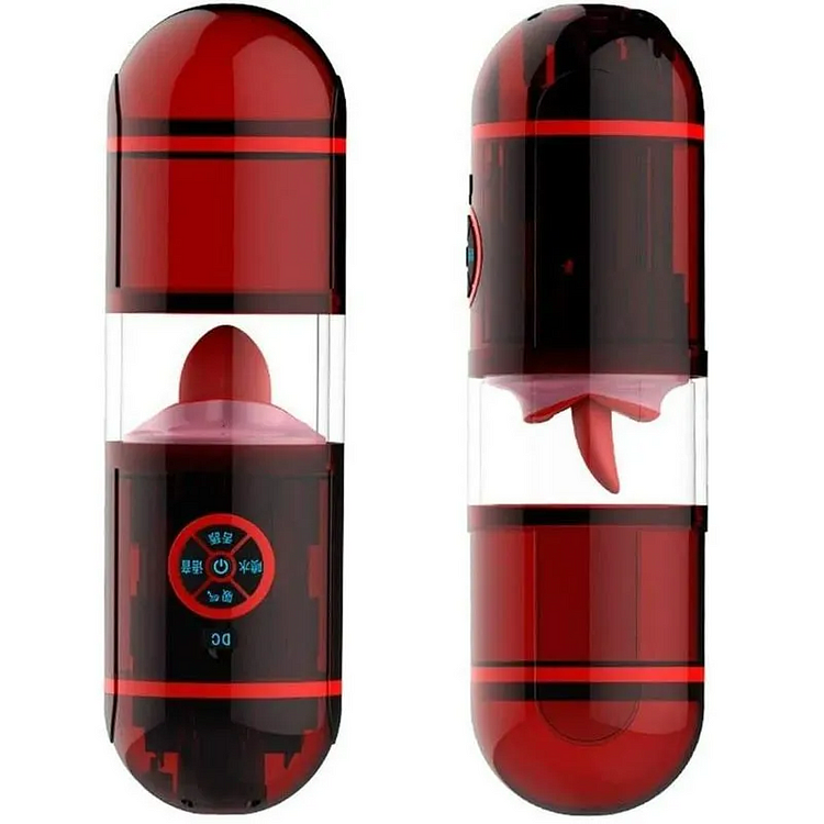 Deepthroat Blowjob Tongue Sucking Masturbation