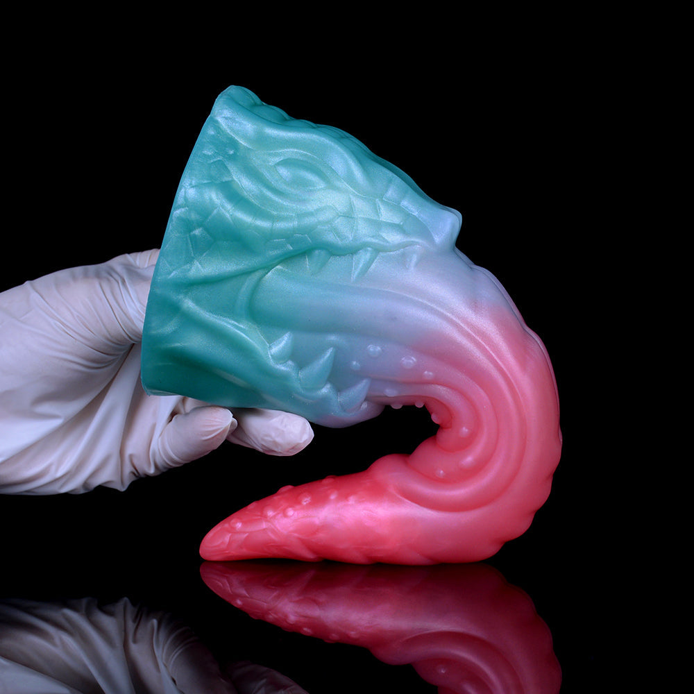 8 Inch Gradient Fantasy Monster Dildo