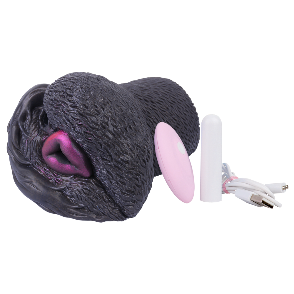 Black Dingo Ass Vibrating Fake Vagina