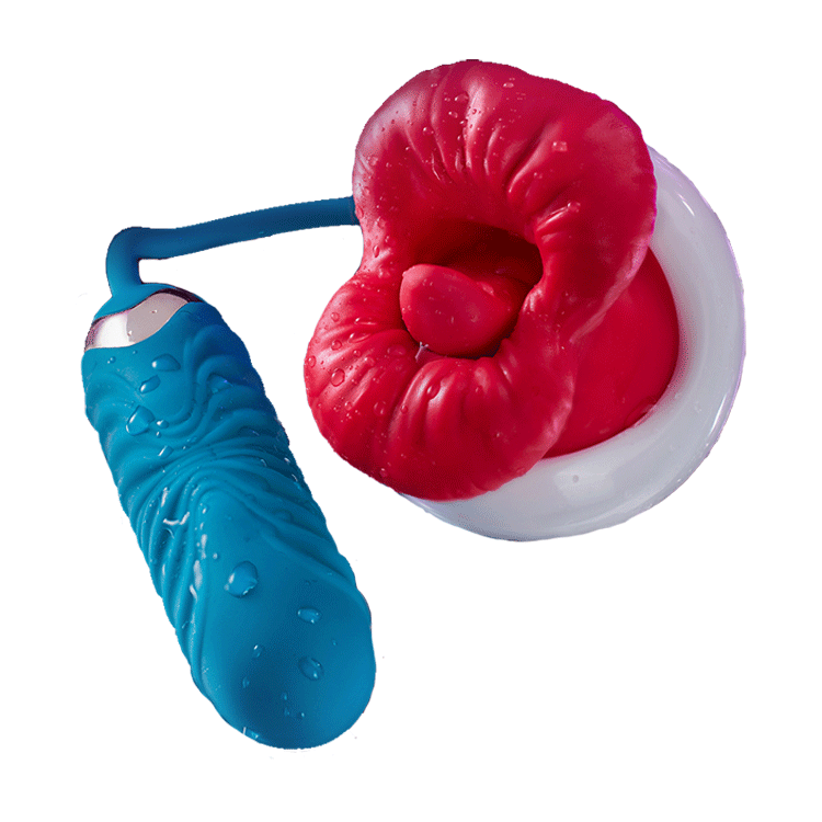 Licking Double Toy Small Egg Vibrator