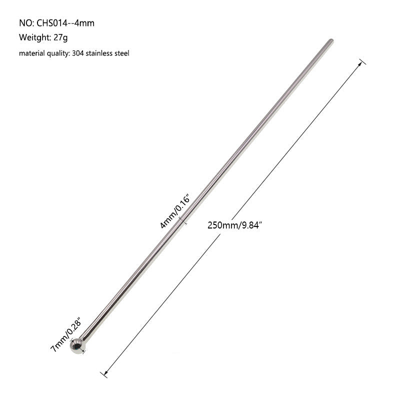 Urethral Toys Male Stainless Steel Penis Plug