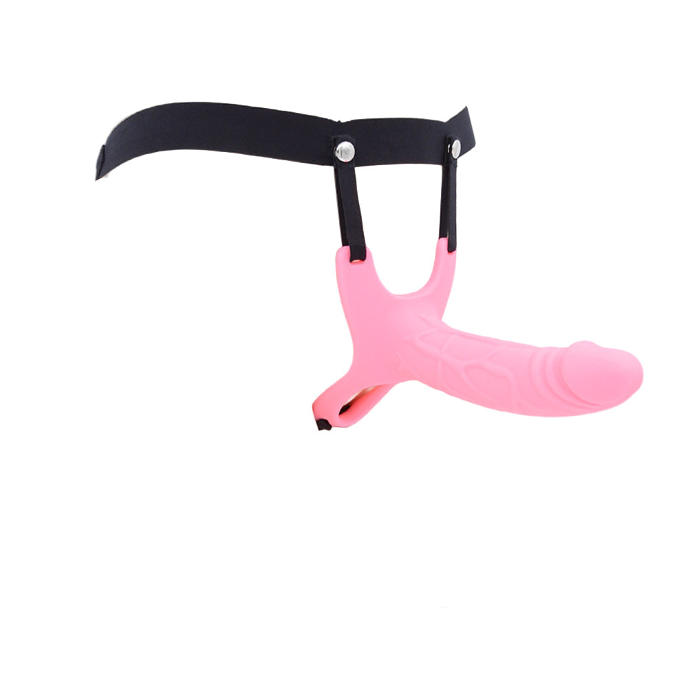 6 Inch Pink Male Hollow Strap On Dildo