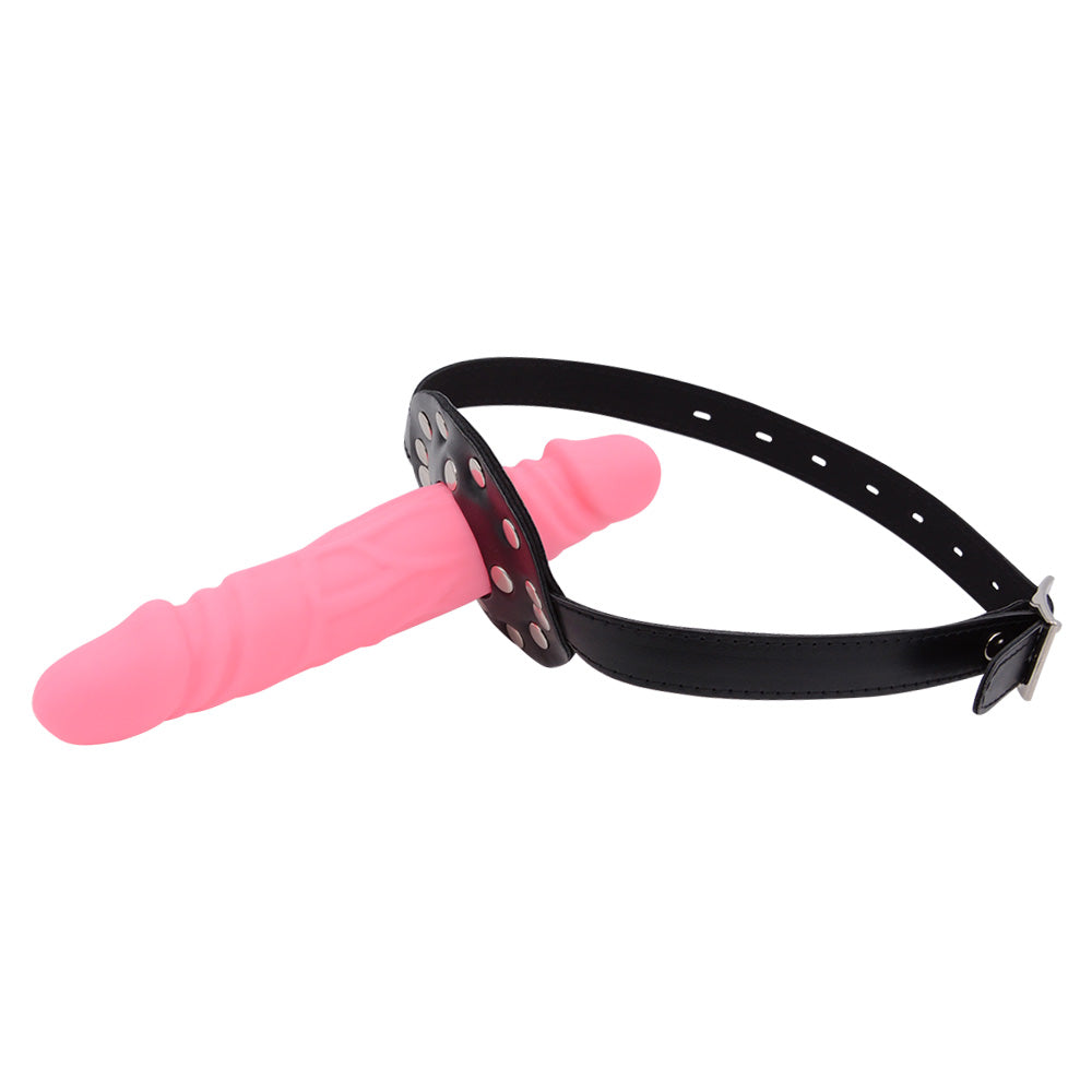 Bondage Custom Double Head BDSM Dildo Gag