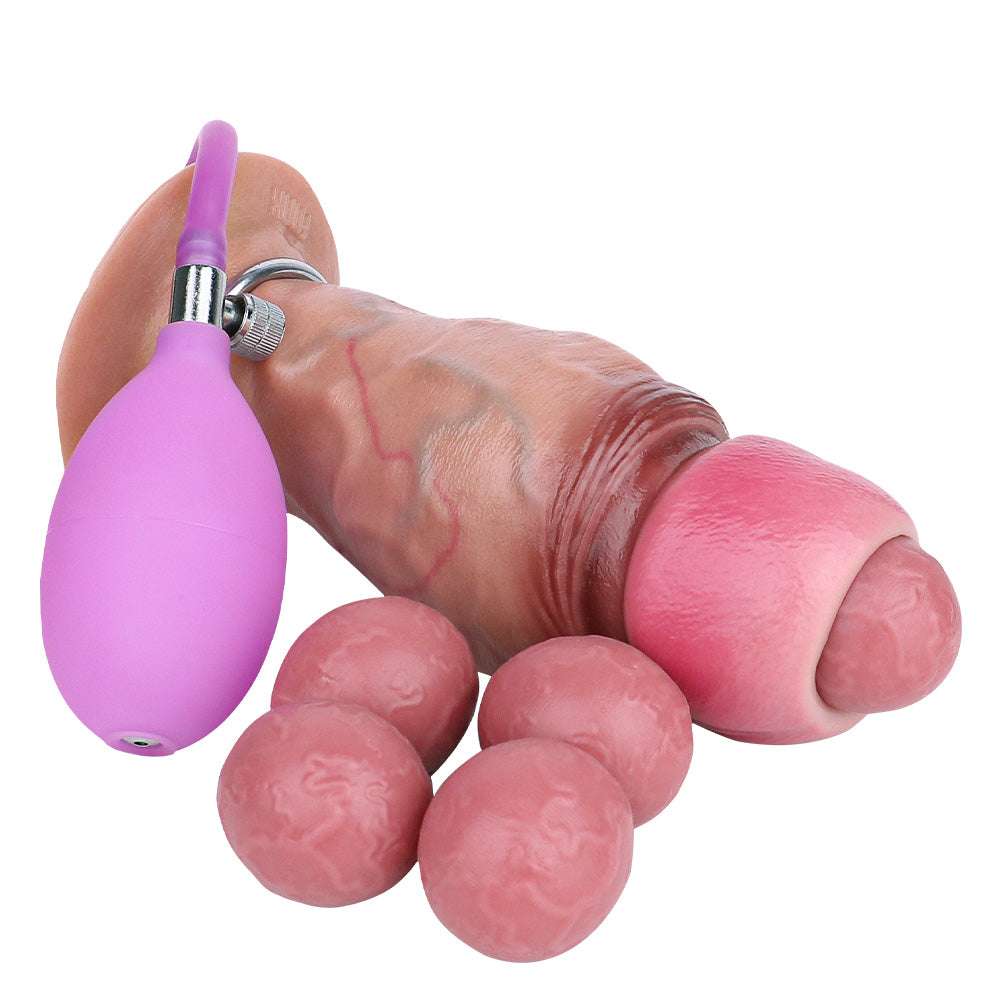 Realistic 2 Inch Thick Silicone Ovipositor Dildo