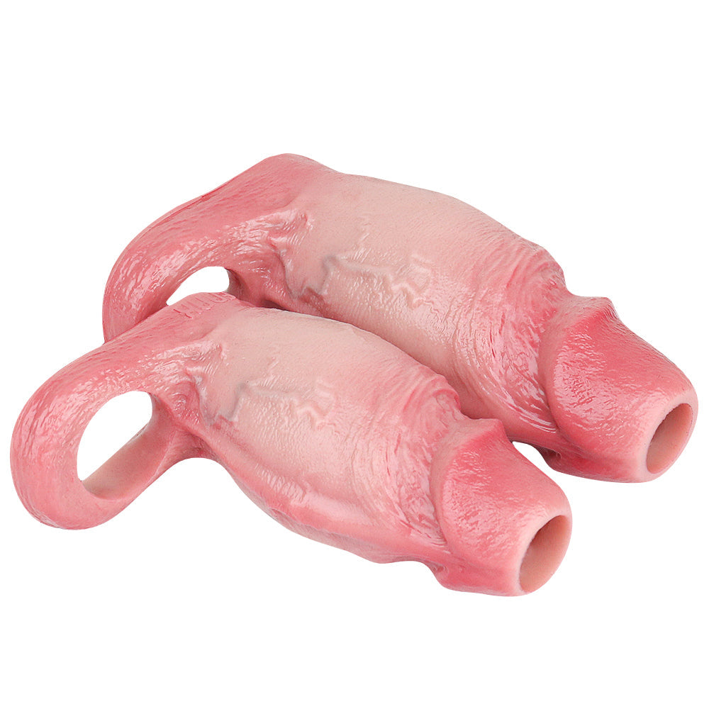 Dick Enlargement Silicone Realistic Penis Sleeve