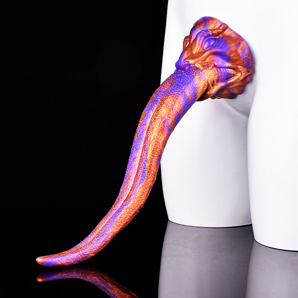 Long Tongue Gradient Fantasy Monster Dildo