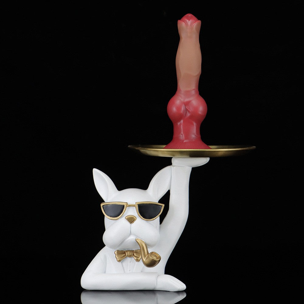 4 Sizes Silicone Dog Anal Dildo
