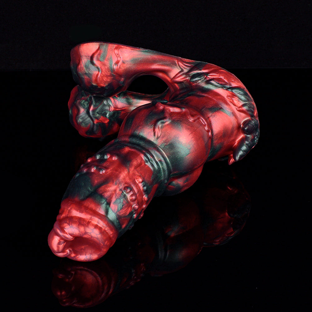 7 Inch Knot Monster Silicone Dog Dildo