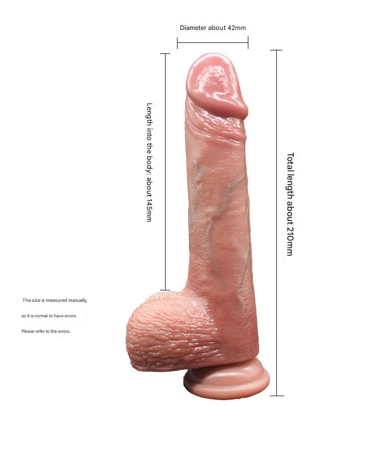 Rotating Heating Vibrating Thrusting Multi Dildo