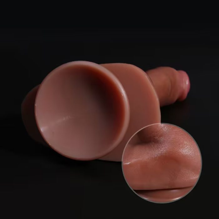 9 Inch Realistic Penis Silicone Dildo