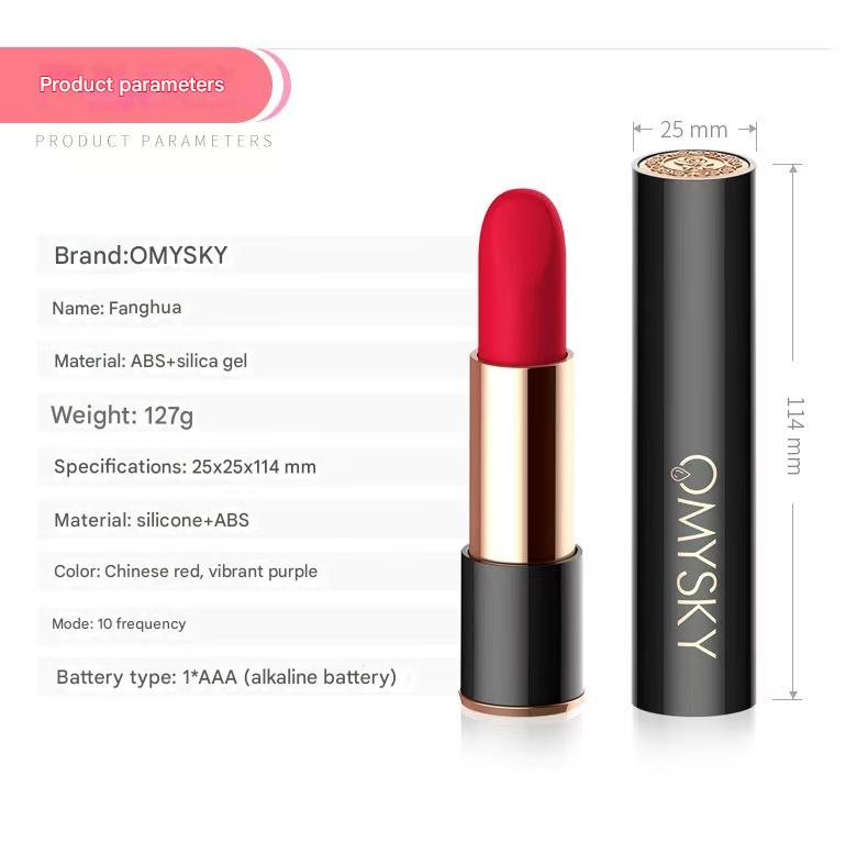 Lipstick Vibrator Small And Easy To Carry Bullet