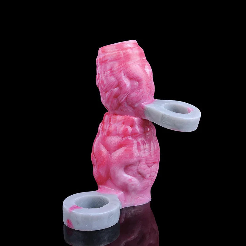 Pink Fantasy Werewolf Penis Enlargement Cock Knots