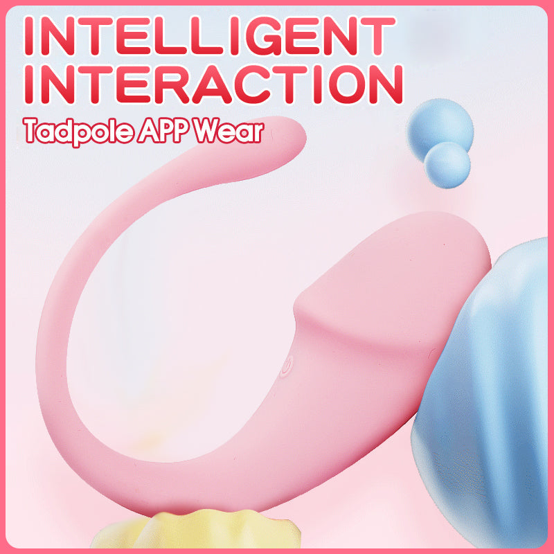 Pink Tadpole APP Controlled Vibrating Panties