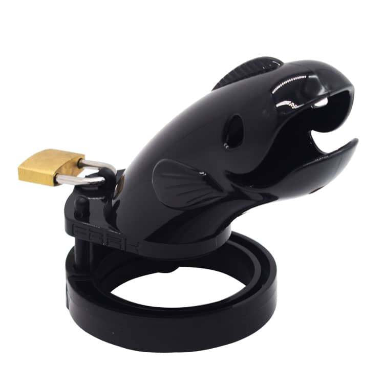Whale Plastic Sissy Chastity Cage