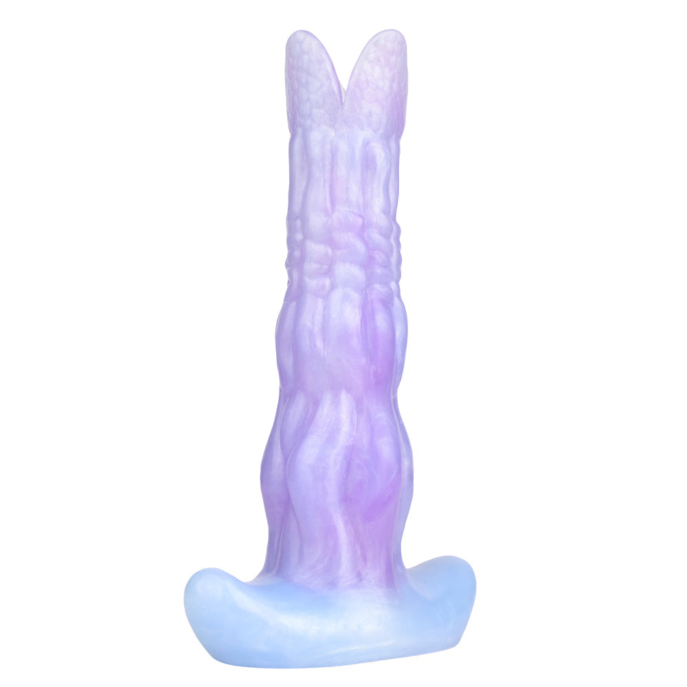 8 Inch Shaped Flower Bud Ovipositor Dildo
