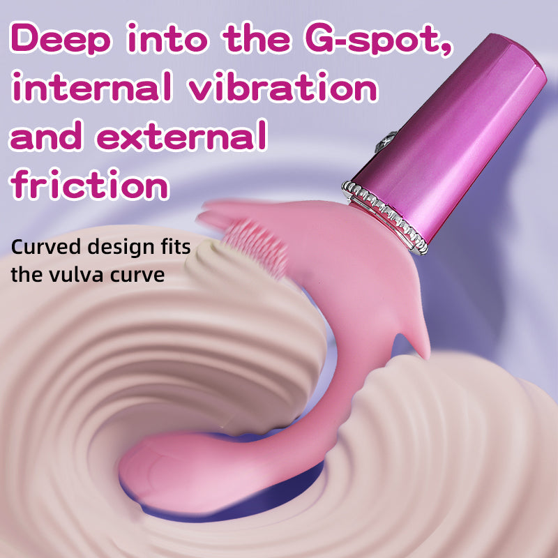 Diamond Swan Dual Motor G Spot Vibrator