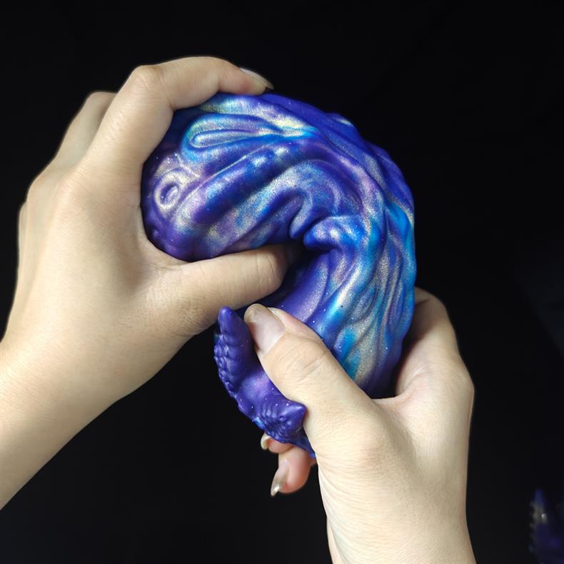 Starry Sky Alien Egg Huge Butt Plug