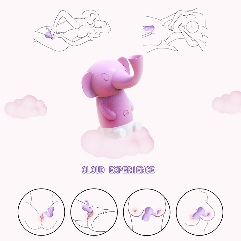 Elephant Sucking Licking Clitoral Cute Vibrator