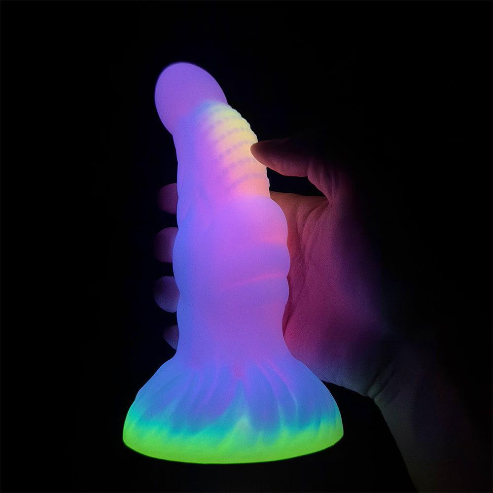 7 Inch Night Gradient Anal Fantasy Dragon Dildo