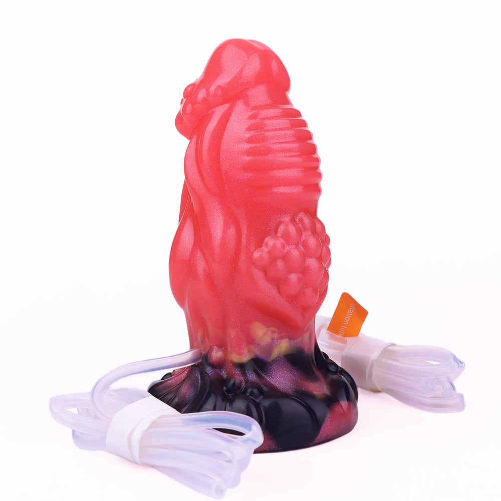 5 Inch Strong Red Dragon Cum Inflatable Dildo