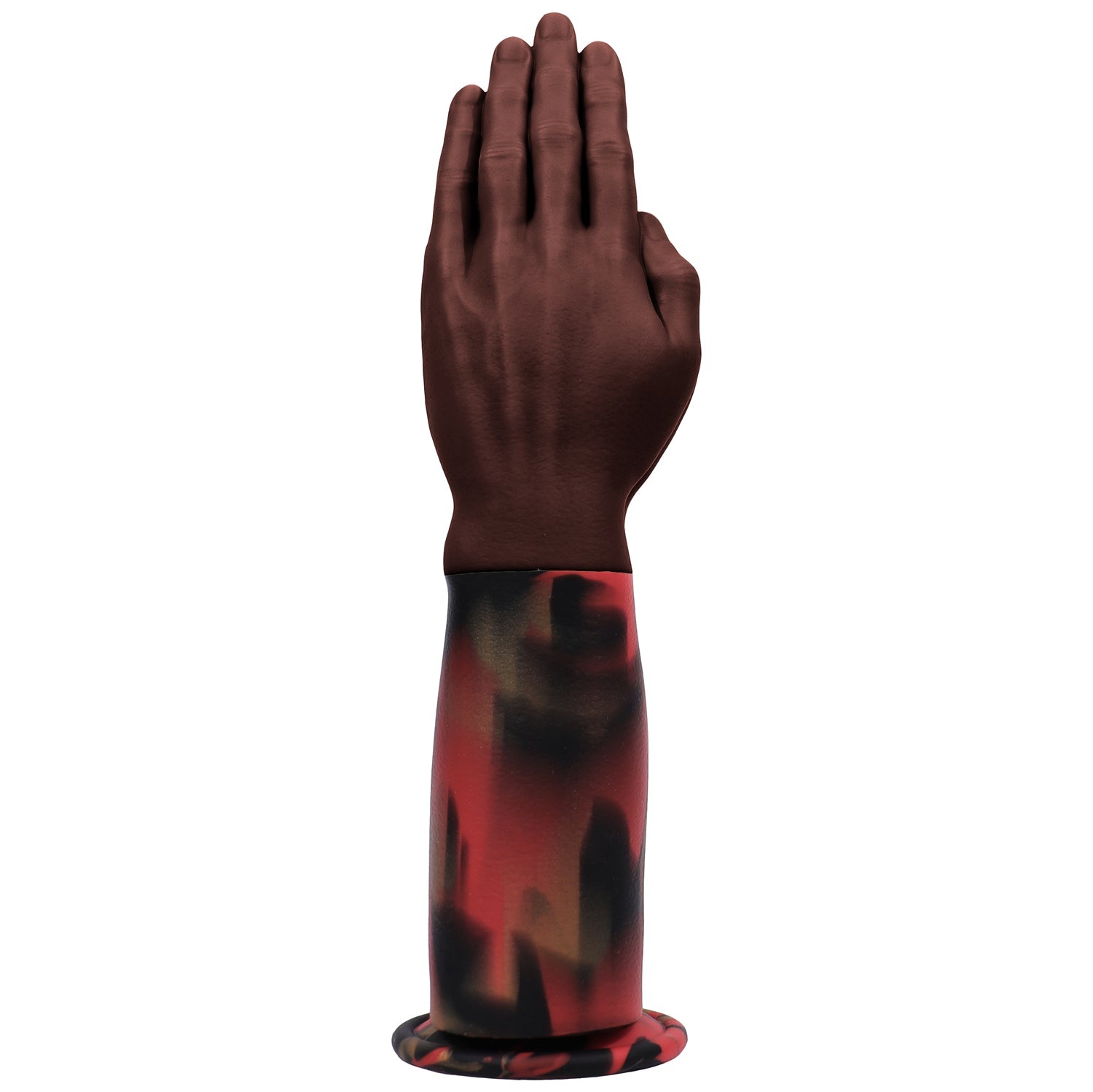 12 Inch Realistic Brown Hand Anal Dildo