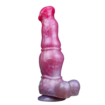 10 Inch Pink Monster Horse Knotdildo