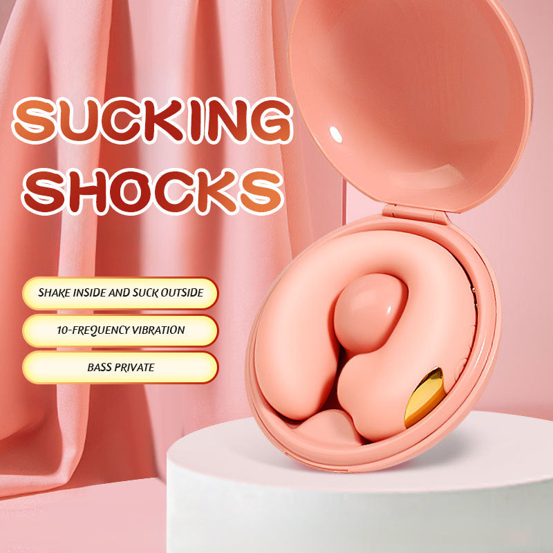 Pink Camouflage Vanity Kit Clit Sucking Vibrator