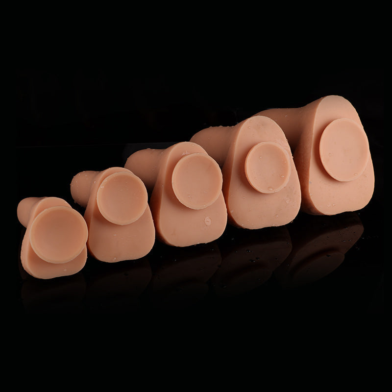 Big Conical Fantasy Foreskin Elephant Dildo