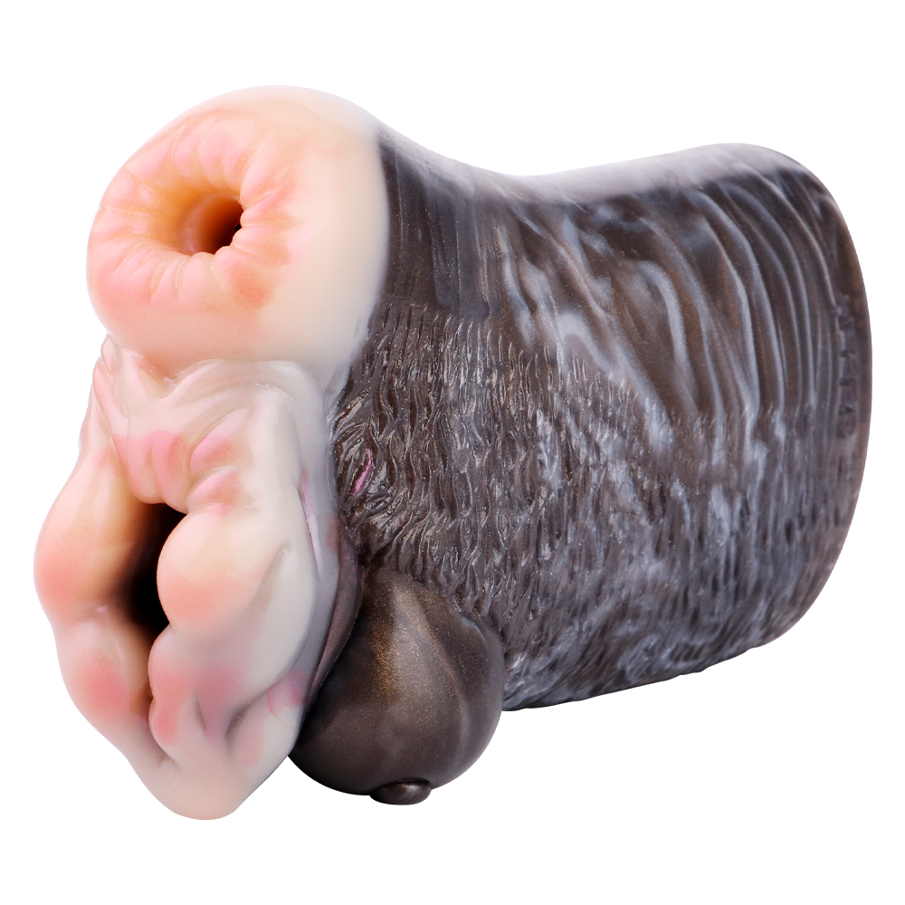 Lifelike Sheep Silicone Masturbation Pocket Pussy