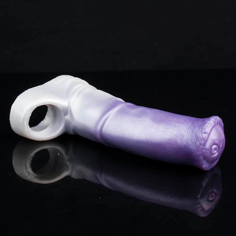 6 Inch Silicone Hollow Dildo Horse Cock Sleeve