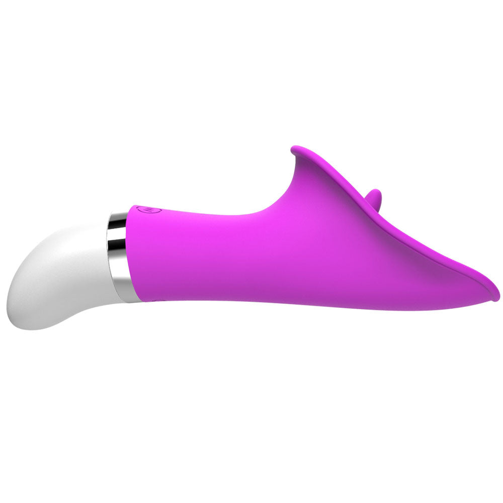 Purple Pussy Tongue Licking Clitoral Vibrator