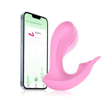 Vibrating Panties With Remote Pink Dual Motor